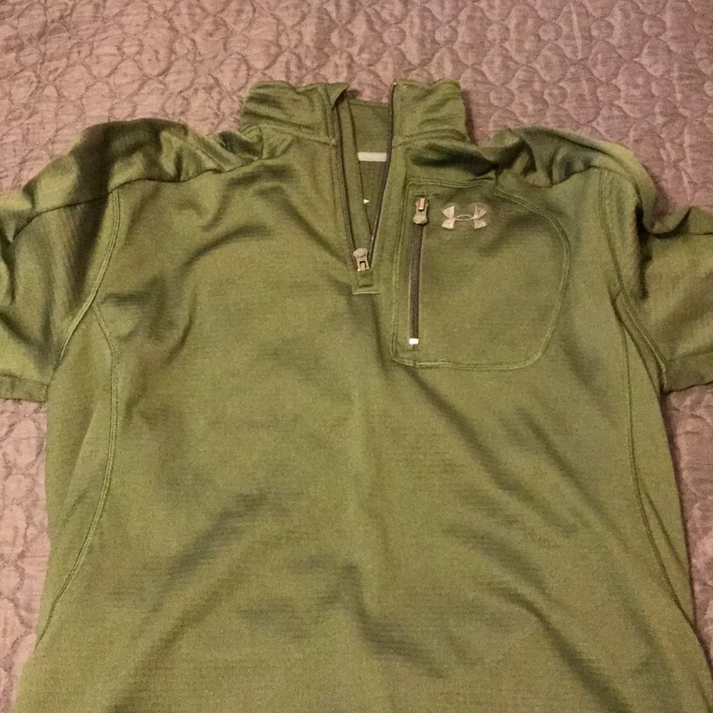 Men's Under Armour Olive Green 1/4 Zip